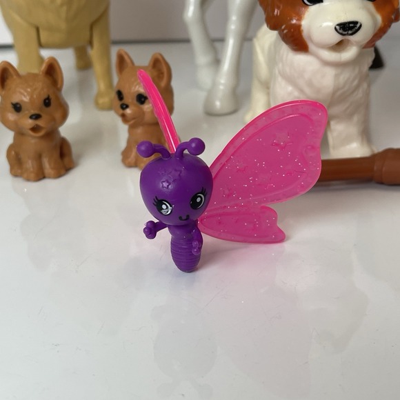Barbie Animals Pets Dog Puppy Horse Cat Butterfly Lot Of 14 - Picture 6 of 10